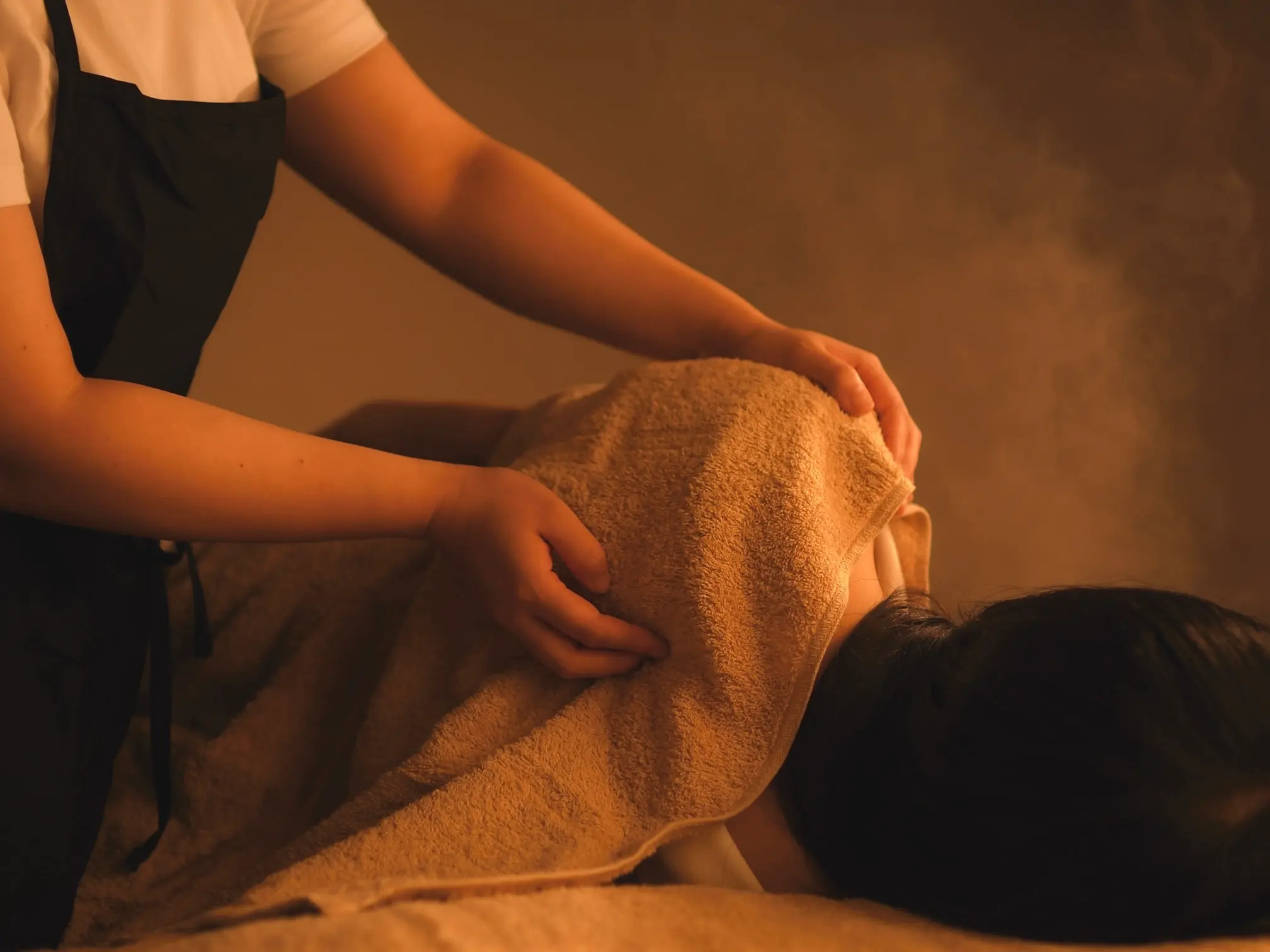 首肩もみほぐし＋肩甲骨はがし＋炭酸ドライヘッドスパ